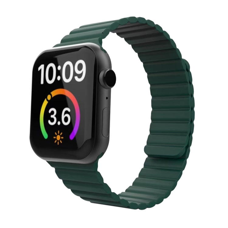 Bracelet de montre à boucle magnétique pour Apple Watch Series 6 & SE & 5 & 4 44mm / 3 & 2 & 1 42mm, pour Apple Watch Ultra 49mm / Series 8&7 45mm / SE 2&6&SE&5&4 44mm / 3&2&1 42mm, pour Apple Watch Series 7 45mm / 6 & SE & 5 & 4 44mm / 3 & 2 & 1 42mm