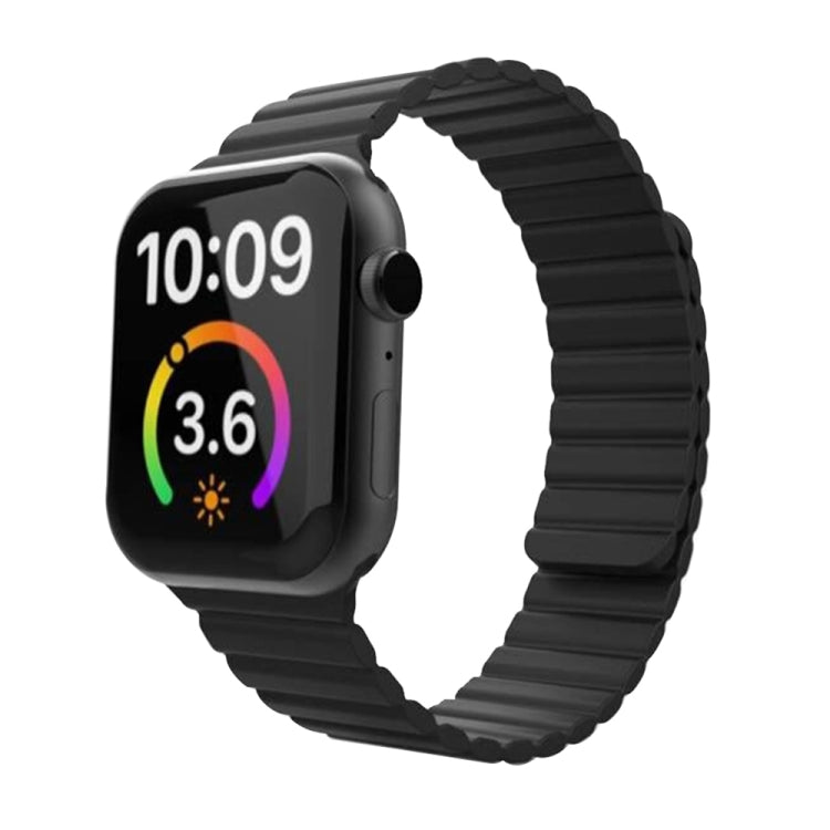 Bracelet de montre à boucle magnétique pour Apple Watch Series 6 & SE & 5 & 4 44mm / 3 & 2 & 1 42mm, pour Apple Watch Ultra 49mm / Series 8&7 45mm / SE 2&6&SE&5&4 44mm / 3&2&1 42mm, pour Apple Watch Series 7 45mm / 6 & SE & 5 & 4 44mm / 3 & 2 & 1 42mm
