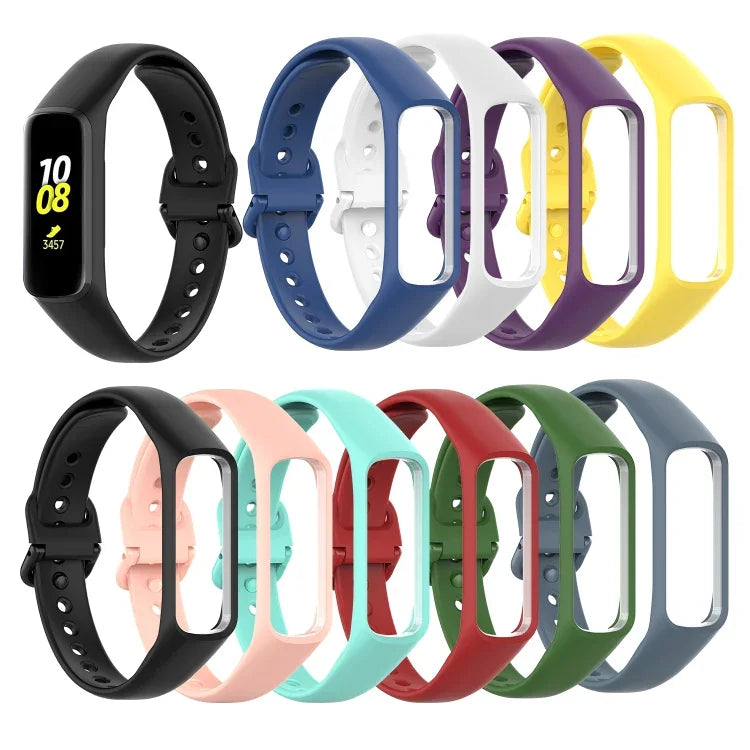 Bracelet de montre de remplacement en silicone pour Samsung Galaxy Fit 2