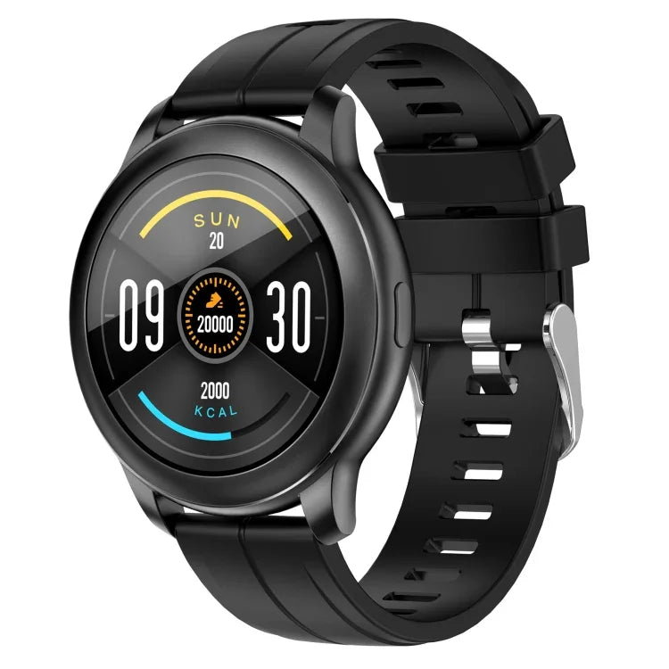 Montre connectée CF22 avec écran couleur IPS de 1,3 pouce, étanche IP67, compatible avec le suivi du sommeil, de la fréquence cardiaque et de la pression artérielle.