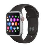 Montre connectée H55Pro avec écran TFT 1,4 pouce, Bluetooth, suivi du sommeil, de la fréquence cardiaque et de la pression artérielle, bracelet en silicone.