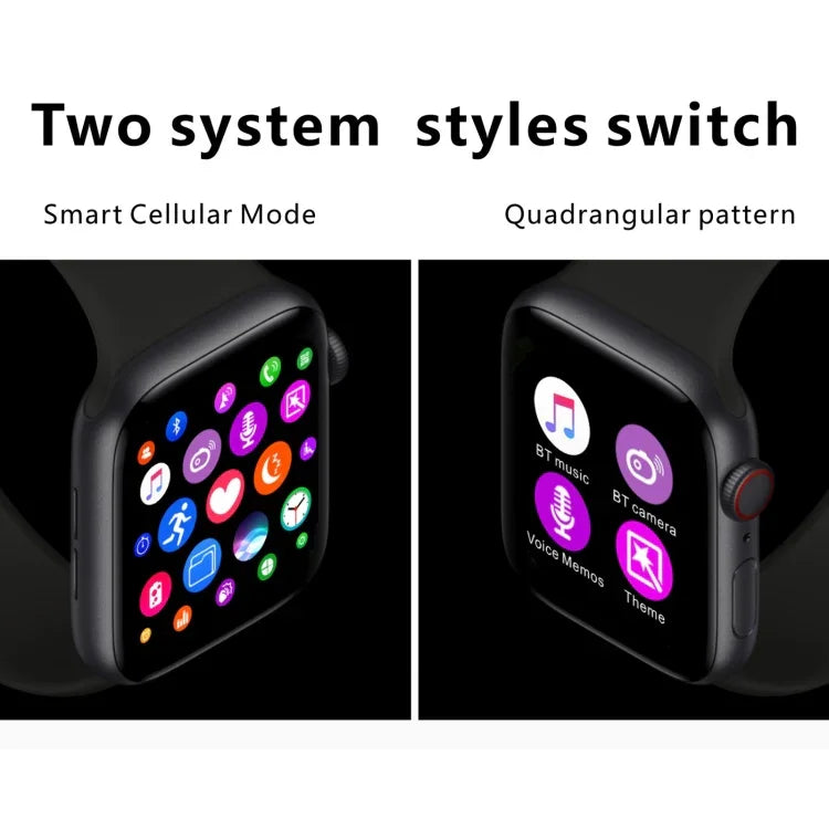 Montre intelligente Bluetooth H55Pro avec écran TFT 1,4 pouce, prise en charge du suivi du sommeil / de la fréquence cardiaque / de la pression artérielle, Style : Bracelet en acier, Style : Bracelet en acier (Noir), Style : Bracelet en acier (Argent)