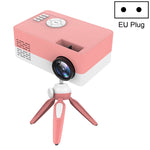 Mini-projecteur LED domestique HD 1920 x 1080P J15 avec support trépied, compatible AV / HDMI x 1 / USB x 1 / TF x 1, prise UE, prise US, prise UK, prise AU