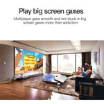 Mini-projecteur LED domestique HD 1920 x 1080P J15 avec support trépied, compatible AV / HDMI x 1 / USB x 1 / TF x 1, prise UE, prise US, prise UK, prise AU