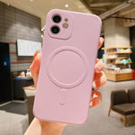 Liquid Silicone Full Coverage Shockproof Magsafe Case, For iPhone 12, For iPhone 12 mini, For iPhone 12 Pro, For iPhone 12 Pro Max