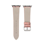 Bracelets de rechange en cuir de la série Plum pour Apple Watch Series 6 & SE & 5 & 4 40mm / 3 & 2 & 1 38mm, pour Apple Watch Series 8&7 41mm / SE 2&6&SE&5&4 40mm / 3&2&1 38mm, pour Apple Watch Series 7 41mm / 6 & SE & 5 & 4 40mm / 3 & 2 & 1 38mm