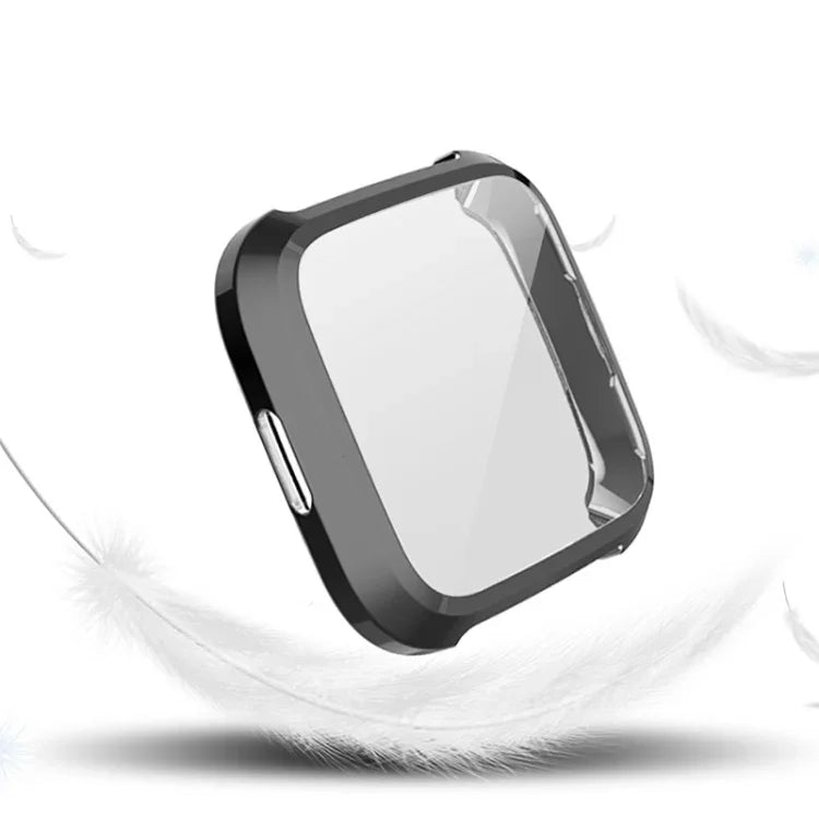 Étui de protection intégral en TPU plaqué pour montre connectée Fitbit Versa Lite
