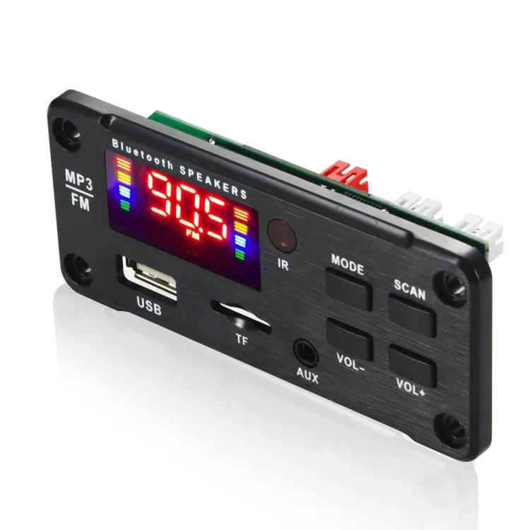 Lecteur MP3 de voiture avec écran couleur 12V 50W JX-916BT, prend en charge le Bluetooth / la FM / les appels / l'enregistrement, JX-916BT