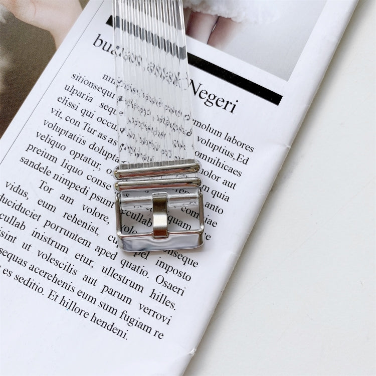 Bracelet de montre en TPU transparent couleur bonbon pour Apple Watch Series 6 et SE et 5 et 4 40mm, pour Apple Watch Series 7 41mm / et 6 et SE et 5 et 4 40mm