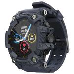 Montre connectée Lokmat ATTACK avec écran LCD TFT 1,28 pouces, prend en charge le moniteur de sommeil / moniteur de fréquence cardiaque / moniteur de pression artérielle, ATTACK