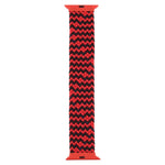 Bracelets de rechange en nylon tressé à boucle en plastique de couleur mixte pour Apple Watch Series 6 & SE & 5 & 4 40 mm / 3 & 2 & 1 38 mm, S, M, L, XL