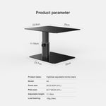 Support d'ordinateur portable et de moniteur réglable NILLKIN N6 Highdesk, EDA0011511, EDA0011511S