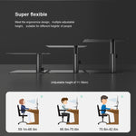 Support d'ordinateur portable et de moniteur réglable NILLKIN N6 Highdesk, EDA0011511, EDA0011511S