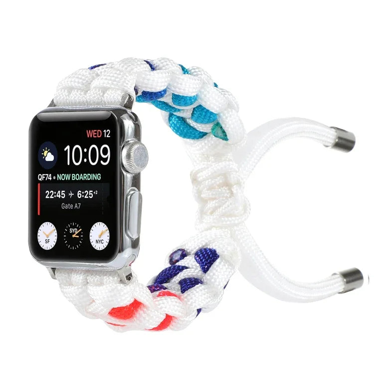 Bracelet de montre en cordon tressé pour parapluie