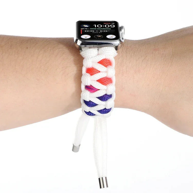 Bracelet de montre en cordon tressé pour parapluie