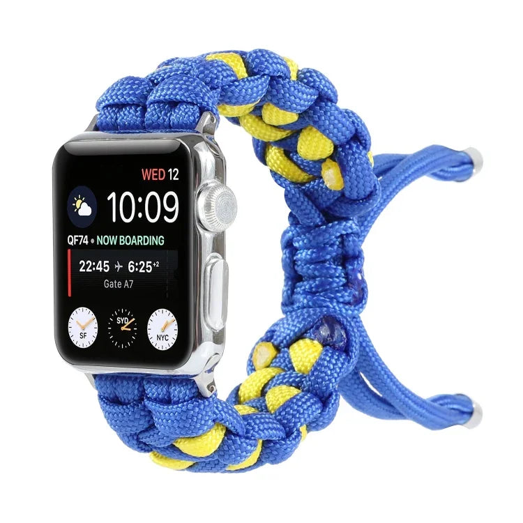 Bracelet de montre en cordon tressé pour parapluie