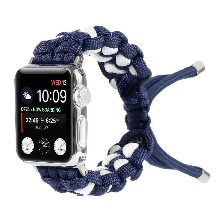 Bracelet de montre en cordon tressé pour parapluie