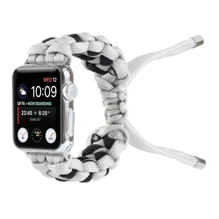 Bracelet de montre en cordon tressé pour parapluie