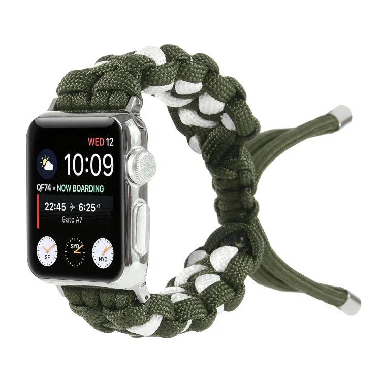 Bracelet de montre en cordon tressé pour parapluie