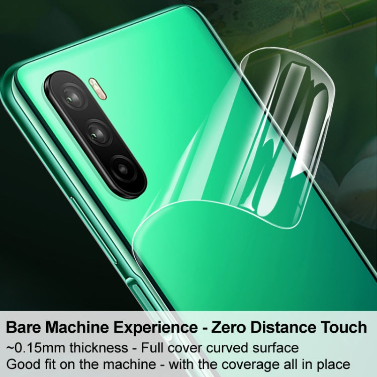 2 PCS IMAK 0.15mm Film Hydrogel Incurvé de Protection Complète pour Écran et Dos, Pour iPhone 12 Pro Max