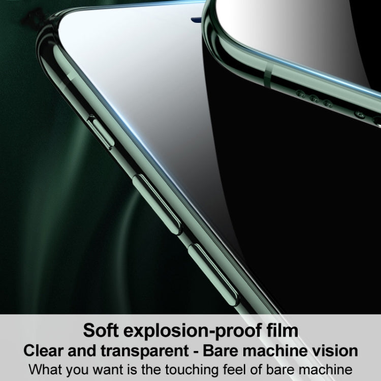 2 PCS IMAK 0.15mm Film Hydrogel Incurvé de Protection Complète pour Écran et Dos, Pour iPhone 12 Pro Max