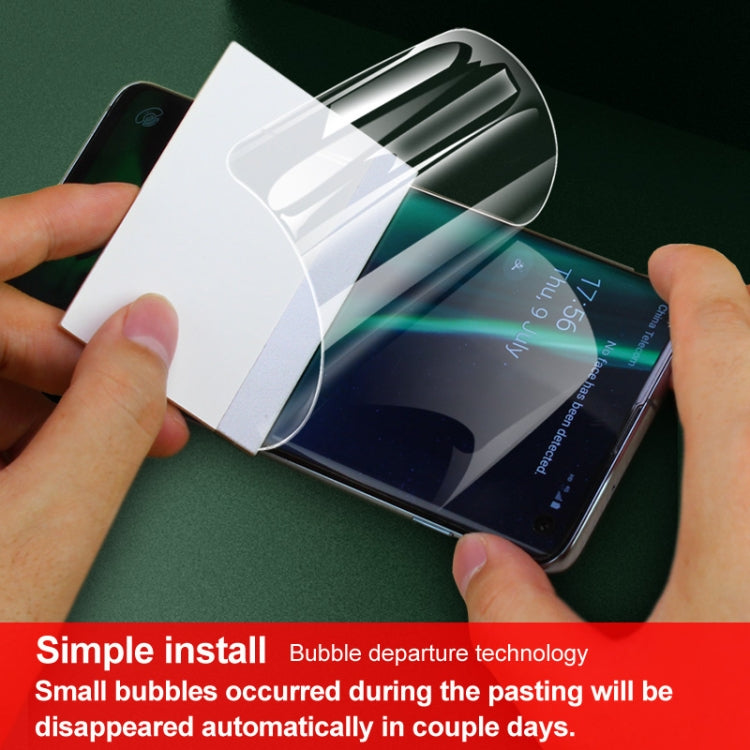 2 PCS IMAK 0.15mm Film Hydrogel Incurvé de Protection Complète pour Écran et Dos, Pour iPhone 12 Pro Max