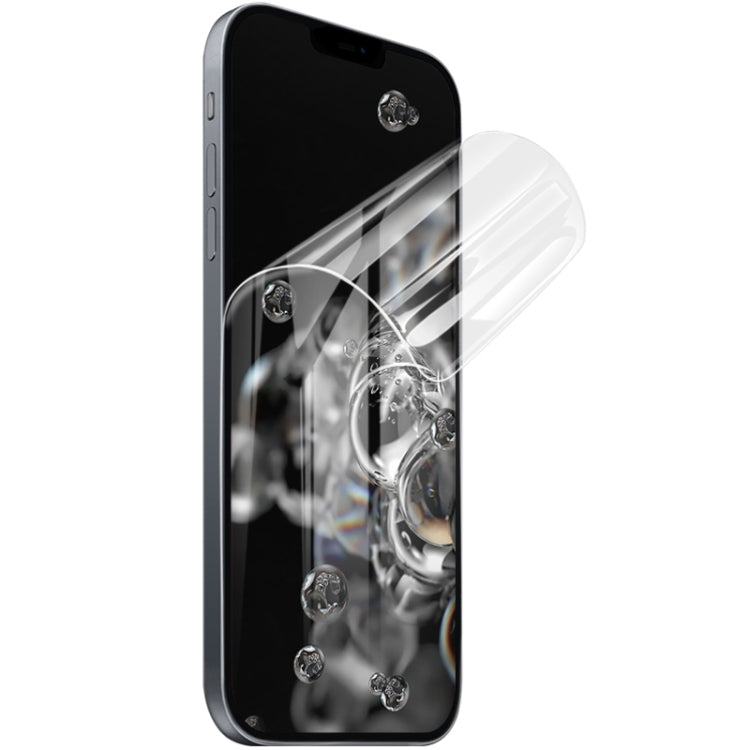 2 PCS IMAK 0.15mm Film Hydrogel Incurvé de Protection d'Écran Complet, Pour iPhone 12 Pro Max