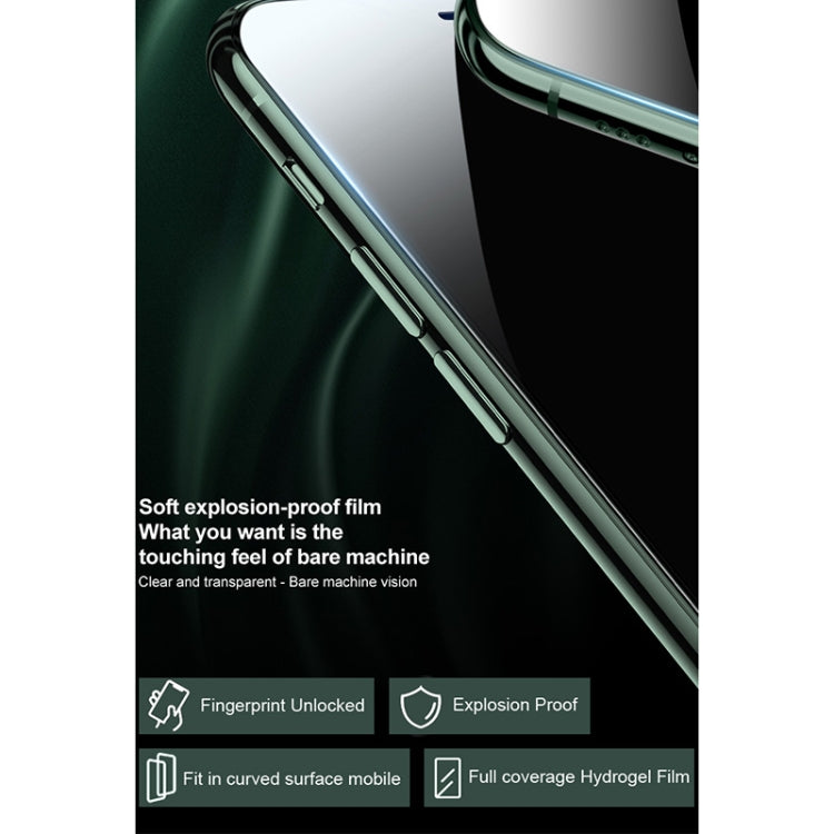 2 PCS IMAK 0.15mm Film Hydrogel Incurvé de Protection d'Écran Complet, Pour iPhone 12 Pro Max