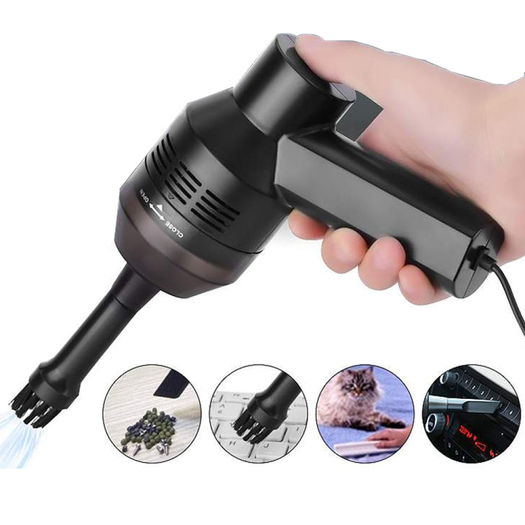 HK-6019D Aspirateur portable ménager de voiture mini USB, collecteur de poussière, outils de nettoyage, HK-6019D