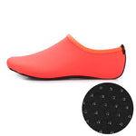 Chaussures et chaussettes de plongée à semelle épaisse en tissu à texture grain plastique antidérapante, couleur unie, une paire, XXXS, XXS, XS, S, M, L, XL, XXL, XXXL