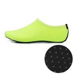 Chaussures et chaussettes de plongée à semelle épaisse en tissu à texture grain plastique antidérapante, couleur unie, une paire, XXXS, XXS, XS, S, M, L, XL, XXL, XXXL
