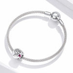 Accessoires de Bracelet Collier Bricolage Perles Fleurs Lettres Argent Sterling S925, Lettres Fleurs