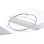 Bracelet ouvert serpent en argent sterling S925, bijoux pour femmes, serpent