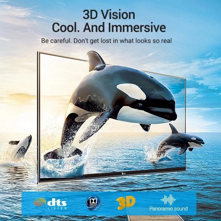 Câble HD dynamique HDMI2.1 8K 120Hz, 120Hz 50cm, 120Hz 1,5m, 120Hz 2m, 120Hz 3m, 120Hz 5m