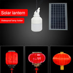 SNF-0092 Lanterne solaire à lumière blanche Ampoule d'éclairage extérieure étanche IP44 LED, système d'éclairage un pour deux, lampe de jardin séparée, 5 m, 10 m