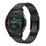 Bracelet connecté W68 avec écran tactile de 1,54 pouce, étanche IP67, compatible avec la surveillance de l'oxygène sanguin, les appels Bluetooth et le suivi de la fréquence cardiaque. Style : bracelet en acier.