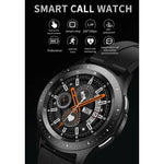 Bracelet connecté W68 avec écran tactile de 1,54 pouce, étanche IP67, compatible avec la surveillance de l'oxygène sanguin, les appels Bluetooth et le suivi de la fréquence cardiaque. Style : bracelet en acier.