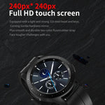 Bracelet connecté W68 avec écran tactile de 1,54 pouce, étanche IP67, compatible avec la surveillance de l'oxygène sanguin, les appels Bluetooth et le suivi de la fréquence cardiaque. Style : bracelet en acier.