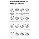 Montre connectée MX12 avec écran couleur IPS de 1,3 pouce, étanche IP68, prend en charge les appels Bluetooth / la surveillance du sommeil / la surveillance de la fréquence cardiaque, bracelet en acier