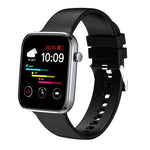 Montre connectée Z15 avec écran tactile de 1,69 pouce, étanche IP67, compatible avec le suivi de la pression artérielle, du sommeil et de la fréquence cardiaque.