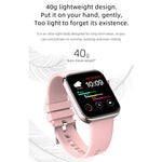 Montre connectée Z15 avec écran tactile de 1,69 pouce, étanche IP67, compatible avec le suivi de la pression artérielle, du sommeil et de la fréquence cardiaque.