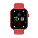 Montre connectée DW35PRO avec écran couleur de 1,75 pouce, étanche IPX7, compatible Bluetooth (répondre/rejeter les appels), suivi du sommeil et de la fréquence cardiaque, bracelet en silicone.