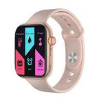Montre connectée DW35PRO avec écran couleur de 1,75 pouce, étanche IPX7, compatible Bluetooth (répondre/rejeter les appels), suivi du sommeil et de la fréquence cardiaque, bracelet en silicone.