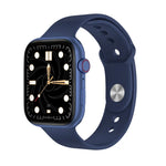 Montre connectée DW35PRO avec écran couleur de 1,75 pouce, étanche IPX7, compatible Bluetooth (répondre/rejeter les appels), suivi du sommeil et de la fréquence cardiaque, bracelet en silicone.