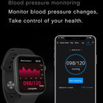 Montre connectée DW35PRO avec écran couleur de 1,75 pouce, étanche IPX7, compatible Bluetooth (répondre/rejeter les appels), suivi du sommeil et de la fréquence cardiaque, bracelet en acier.