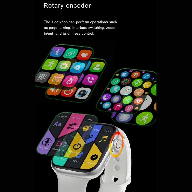 Montre connectée DW35PRO avec écran couleur de 1,75 pouce, étanche IPX7, compatible Bluetooth (répondre/rejeter les appels), suivi du sommeil et de la fréquence cardiaque, bracelet en acier.