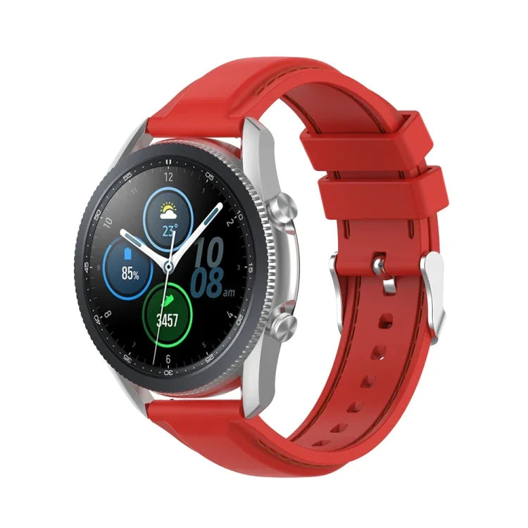 Pour Samsung Galaxy Watch 3 41mm / Active2 / Active / Gear Sport 20mm Bracelet de montre de remplacement en silicone, Pour Samsung Galaxy Watch 3 41mm