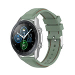 Bracelet de rechange en silicone de 22mm, Pour Samsung Galaxy Watch 3 45mm / Gear S3
