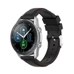 Bracelet de rechange en silicone de 22mm, Pour Samsung Galaxy Watch 3 45mm / Gear S3