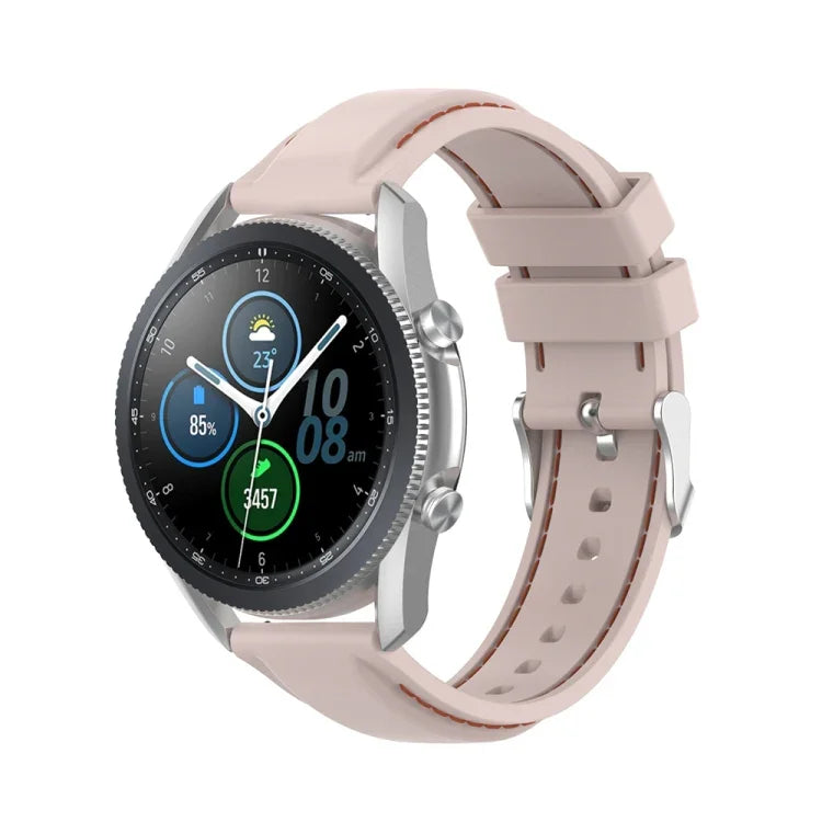 Bracelet de rechange en silicone de 22mm, Pour Samsung Galaxy Watch 3 45mm / Gear S3